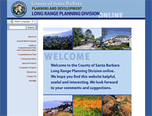 Tablet Screenshot of longrange.sbcountyplanning.org